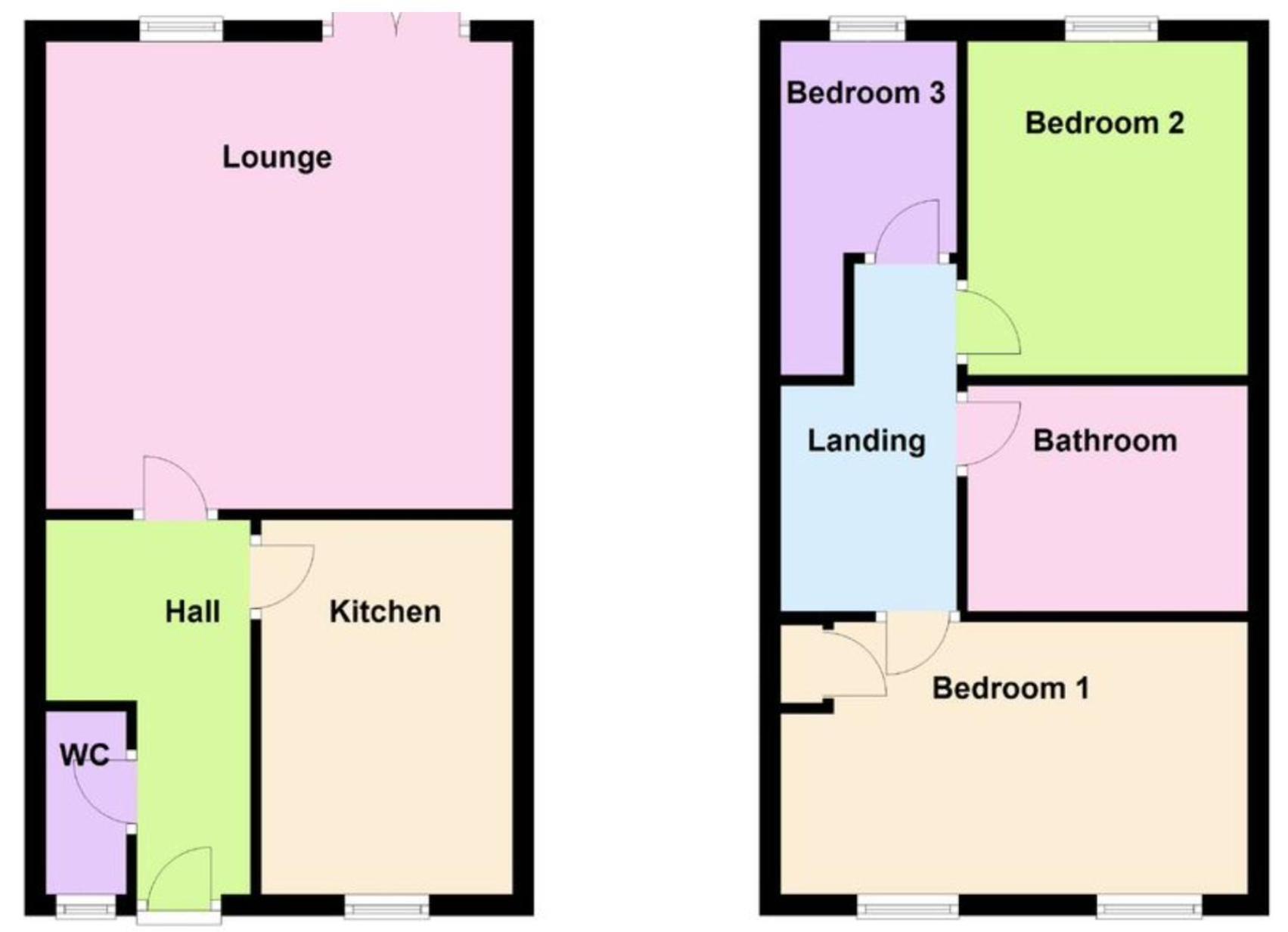 Villa Free Private Parking! Oakley House And Garden! Fully Equipped 4 Comfy Beds Corby Esterno foto